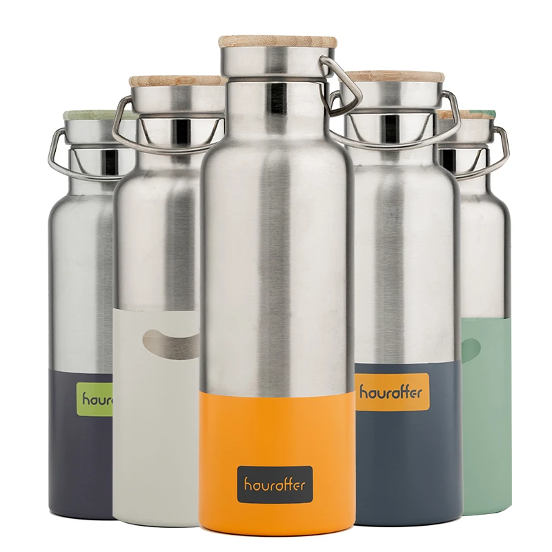 18/8 Stainless Steel Double Wall Insulated Sports bottle water vacuum flask wide mouth water bottle