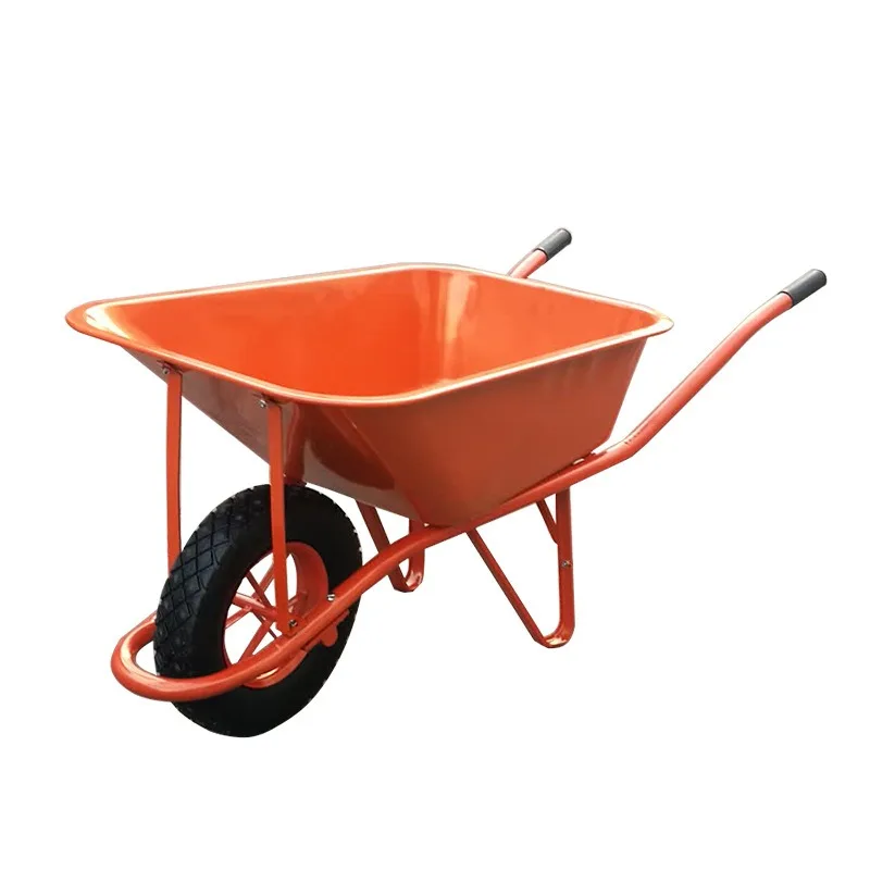 Wholesale Customized  Steel Tray Garden Wheelbarrow