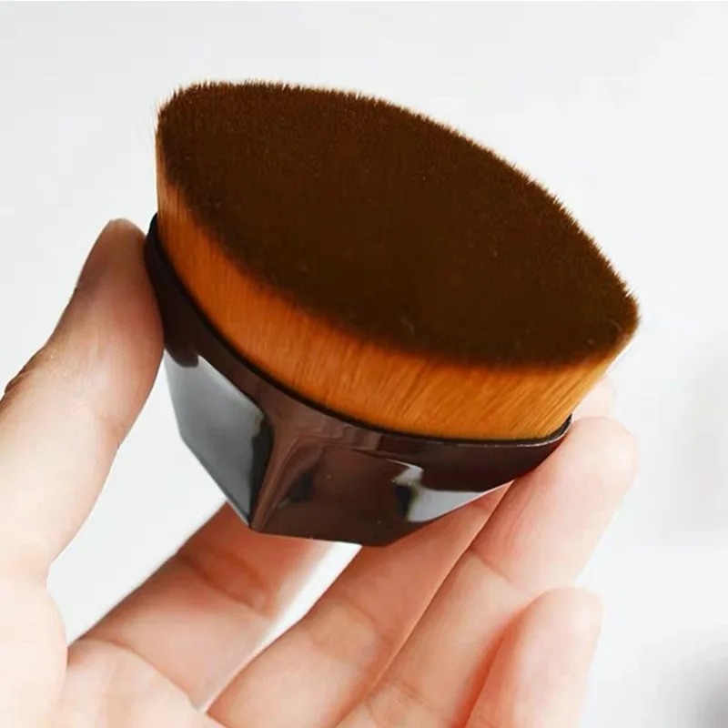 
NO.55 Foundation Fashionable Customized Makeup Brushes Petal Makeup Brush Amazon Hot Selling 