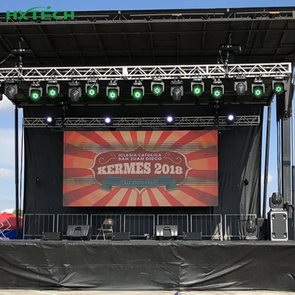 High Refresh P3.91 Full-Color LED Video Wall Indoor/Outdoor Events Easy Install Stage Rental LED Screen Digital Signage Displays
