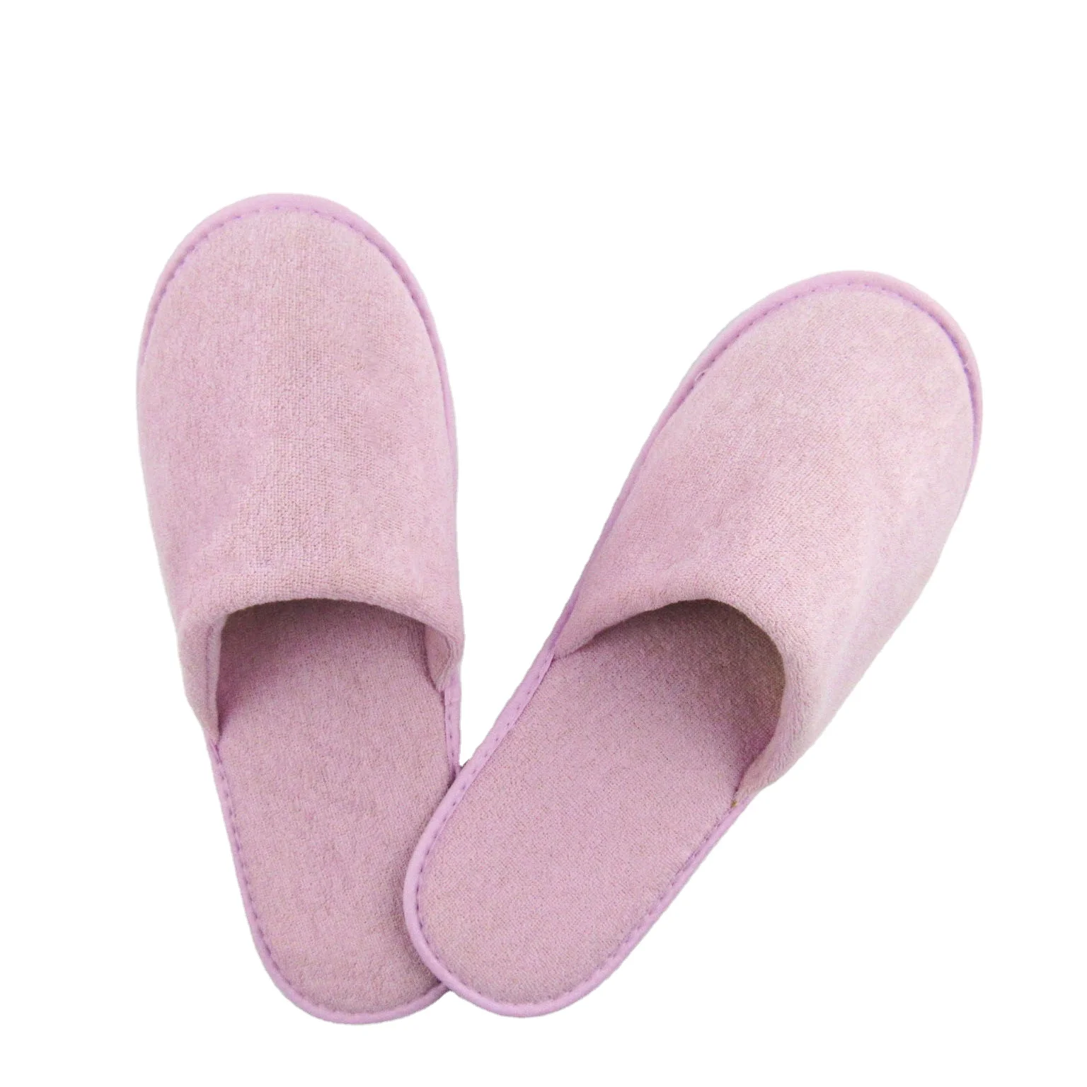 Махровое полотенце, Эва, с закрытым носком, нескользящая подошва, Пользовательский логотип, роскошные Тапочки для спа (1600154809409)