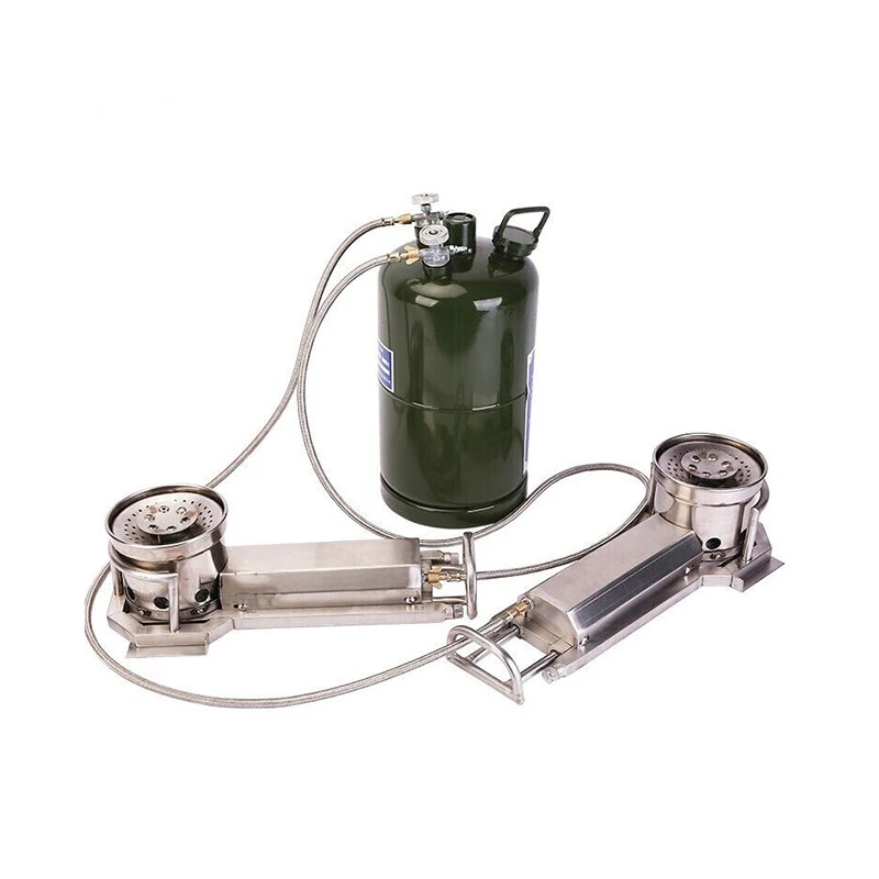 Portable field cooking stove mobile field burners camping stove burners