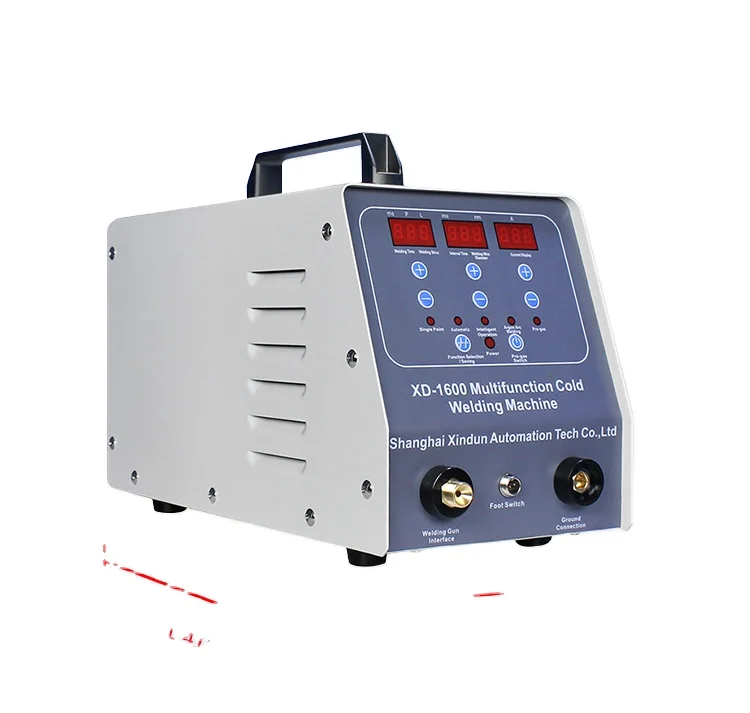 XD-1600 Single Phase Portable Arc Cold Welding Machine Gold Factory