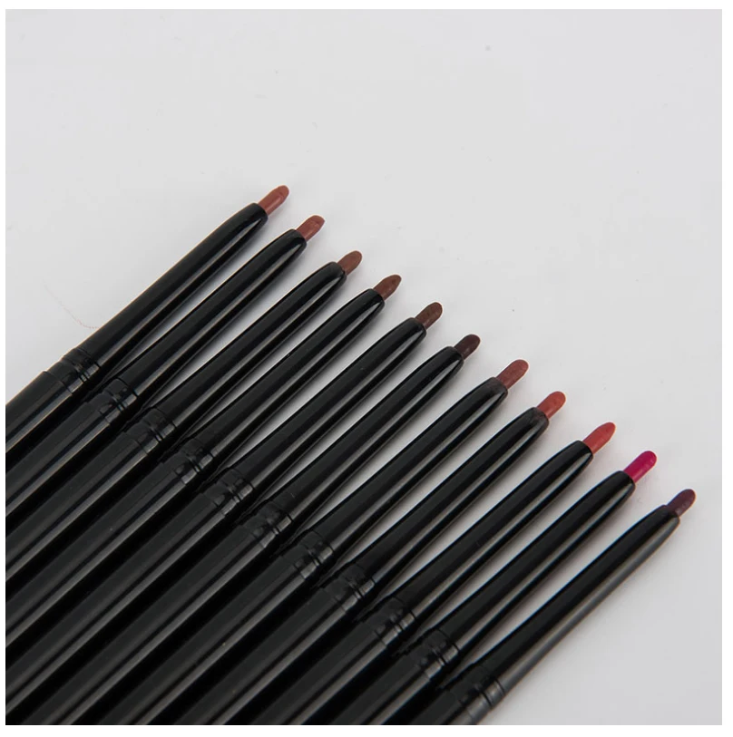 Высококачественная губная помада Lipliner без логотипа, веганская матовая губная помада, телесный карандаш, частная этикетка