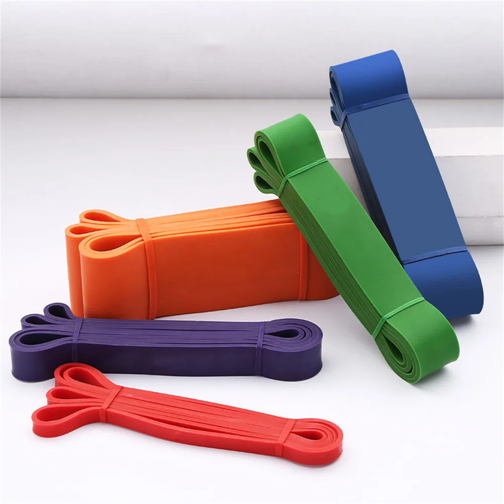 China factory wholesale Custom Logo Yoga Fitness Exercise Elastic Stretch Mini Latex Resistance Loop Band