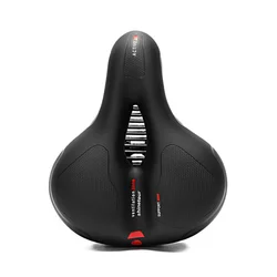 Manufacturers supply simple PU saddle comfortable mtb bicycle cushions soft breathable Spring mountain bike saddle