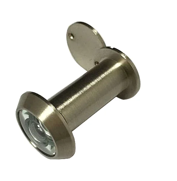 Brass viewer  with synthetic resin lens Hyland OEM DV05 magnifier door eye viewer, with cover 180 degree