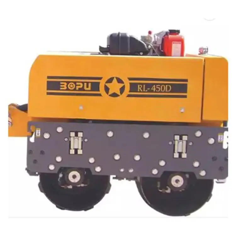 Walk behind 852kg Remote Control Trench small vibratory road roller price mini road roller compactor road rollers