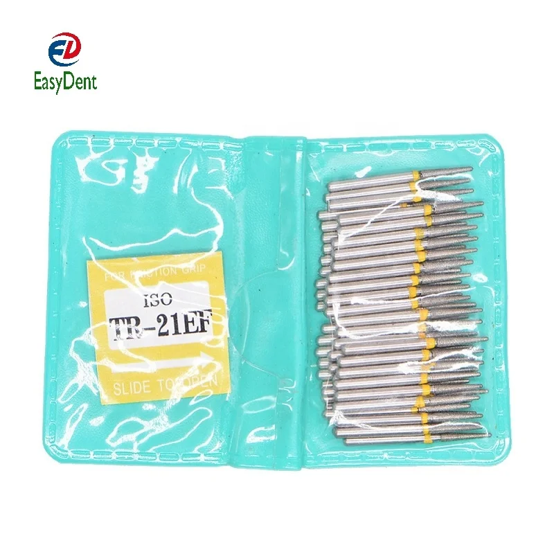 50 шт./пакет FG высокоскоростные боры для полировки сглаживание зубов алмазные стоматологические инструменты Стоматология серии BC BR FO SF 1 6 мм