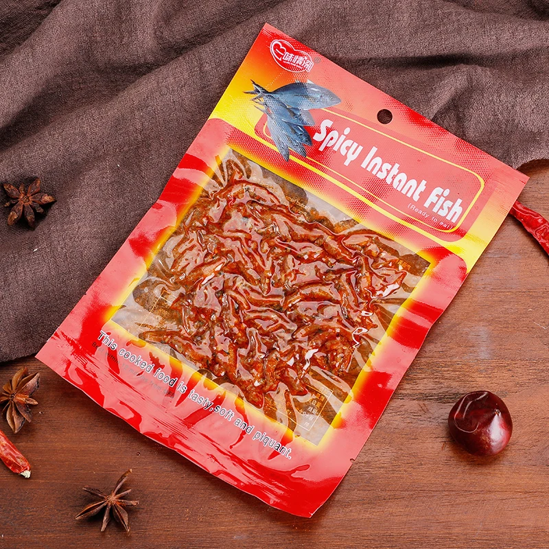 Chinese Dried Fish Snacks yiweiqingshen Brand Customized