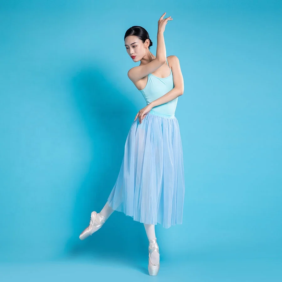 Girls Two-layers Romantic Ballet Tutu Skirt