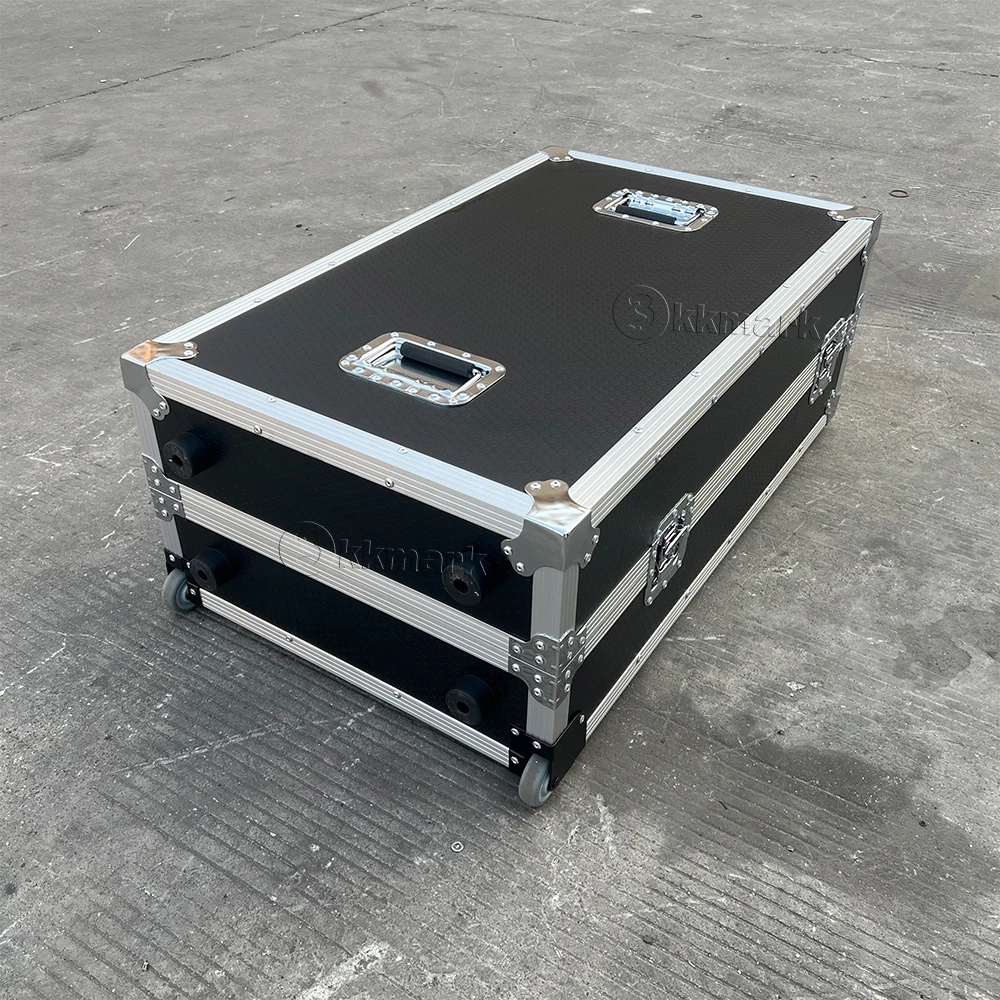 KKMARK Customized Detachable Mobile Bar Flight Road Case - Portable Rolling Bar Case for Events, Weddings, and Outdoor Parties