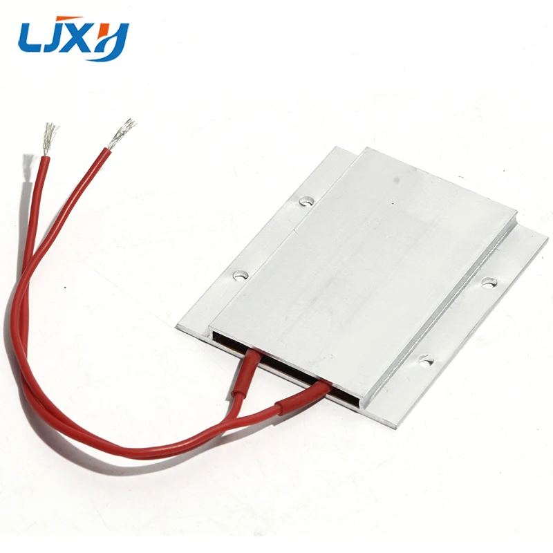LJXH PTC Heating Element 77x62x6mm 220V Constant Temperature 60-150 Degrees PTC Heater Plate Thermostat Aluminum Shell 2pcs/lot