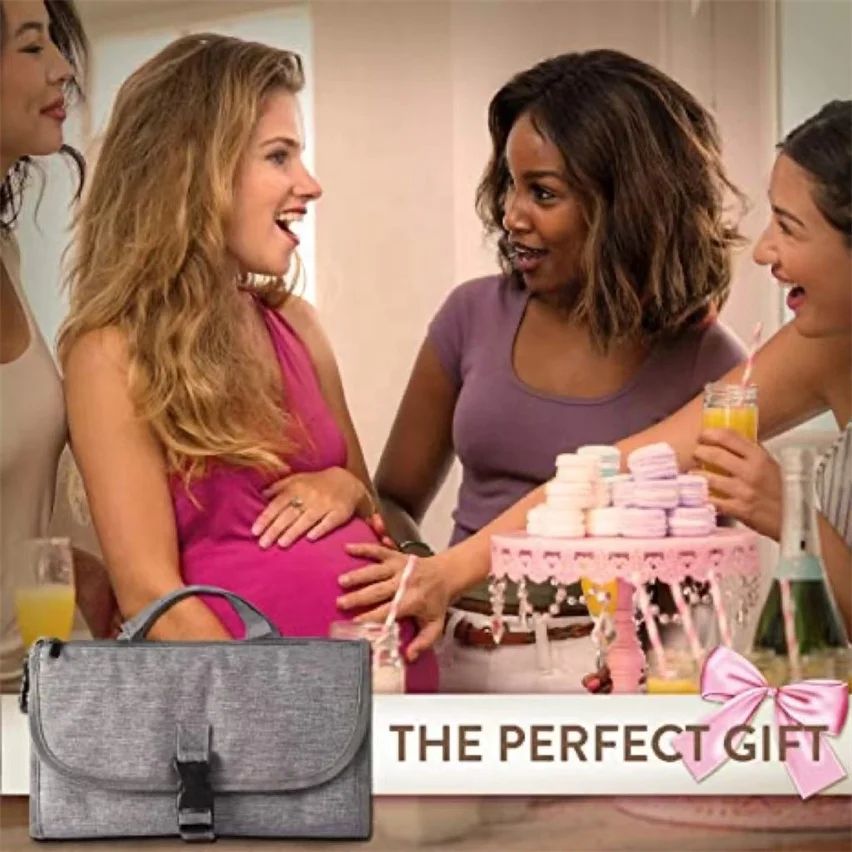 Hot Selling Portable Baby Diaper Change Pad Baby Diaper Bag With Pocket Waterproof Travel Bag Baby Gift