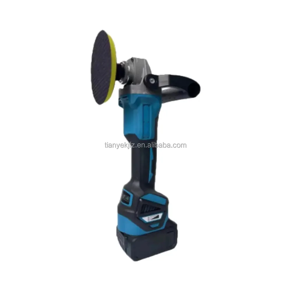 Rechargeable angle grinder brushless wireless dual action car polish machine electric shine mate flex battery car buffer