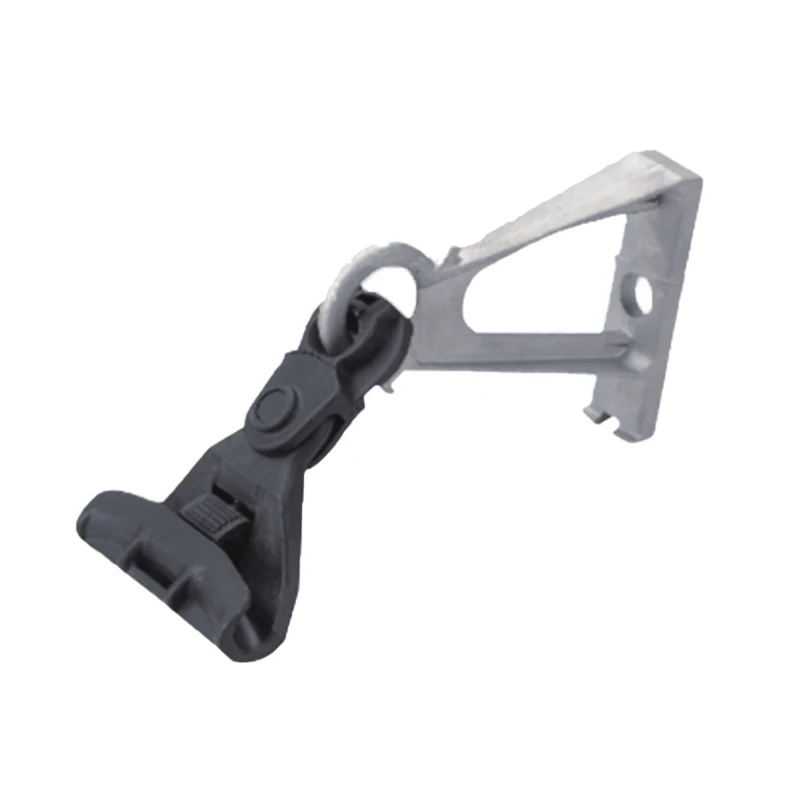 suspension clamp factory installation 4-core LV ABC cables to poles light bundle clamp