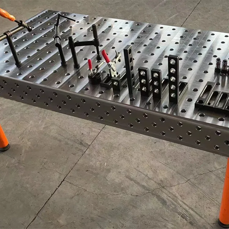 High Precision Produce Nitriding Treatment Casting Welding Fixture 3d Welding Table