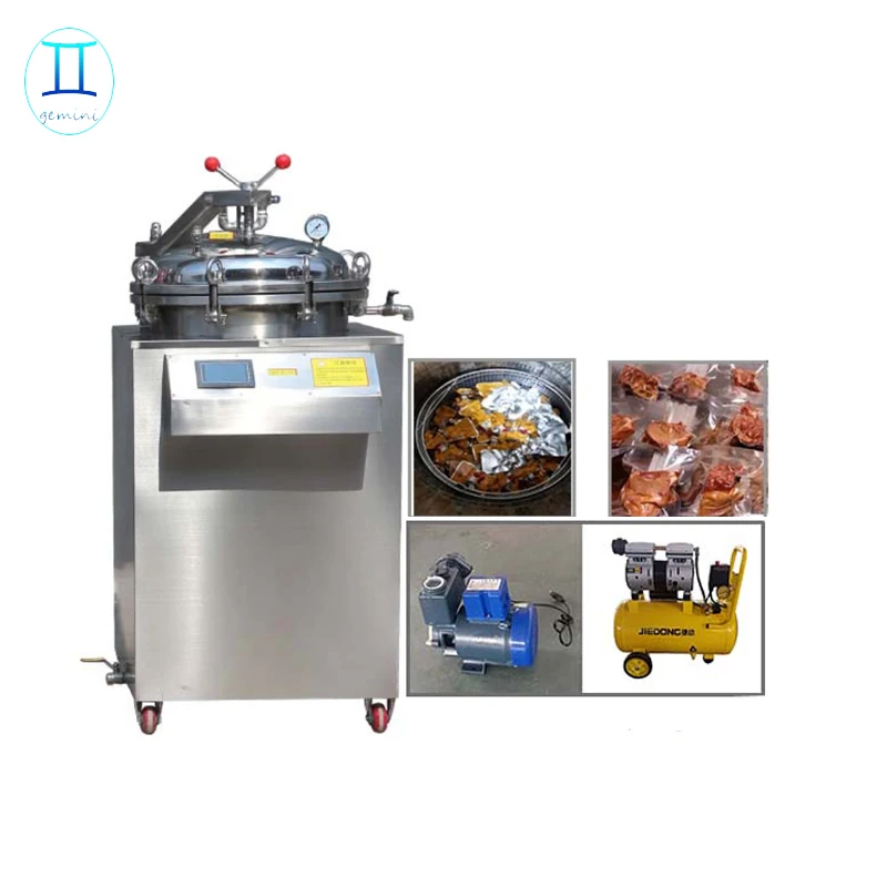 Industrial Food Sterilizer Autoclave /Retort Machine for Glass Jars Tin Can Retort Sterilizer Autoclave Steam Sterilizer