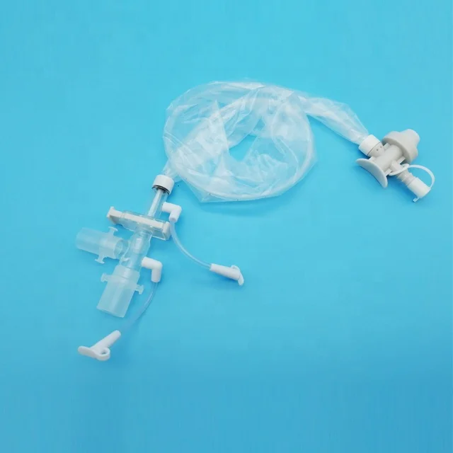 Tianck medical factory nursing care disposable sterile 24h 72h closed suction catheter disposable medical consumables