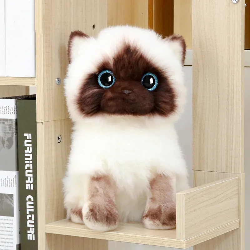 Лидер продаж милые куклы кошки котята плюшевые игрушки детские подарки животные