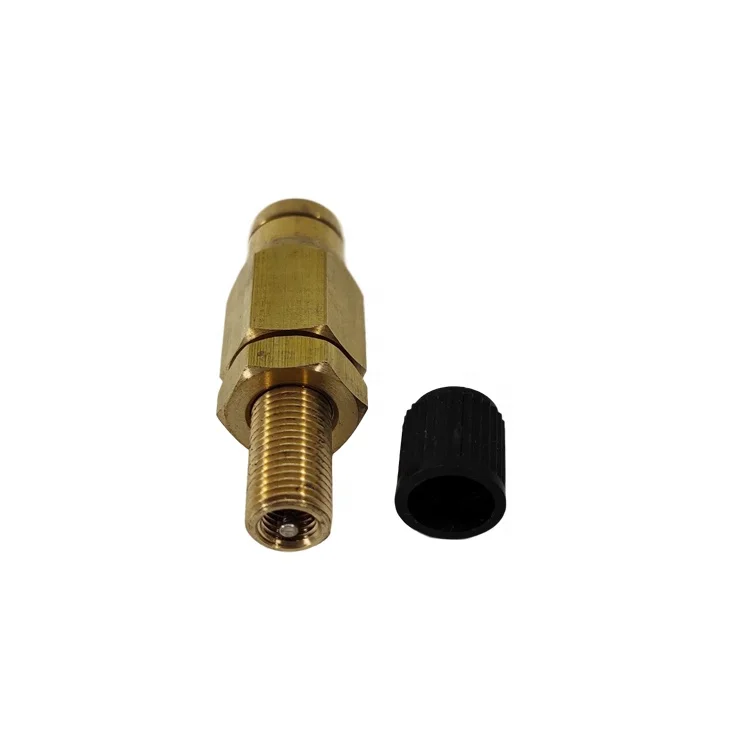 6mm OD Tubing Brass Air Tank Fill Valve