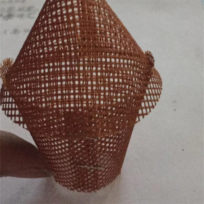 High Silica glass fiber filter Mesh net for casting Molten Iron steel Aluminum  Filtration