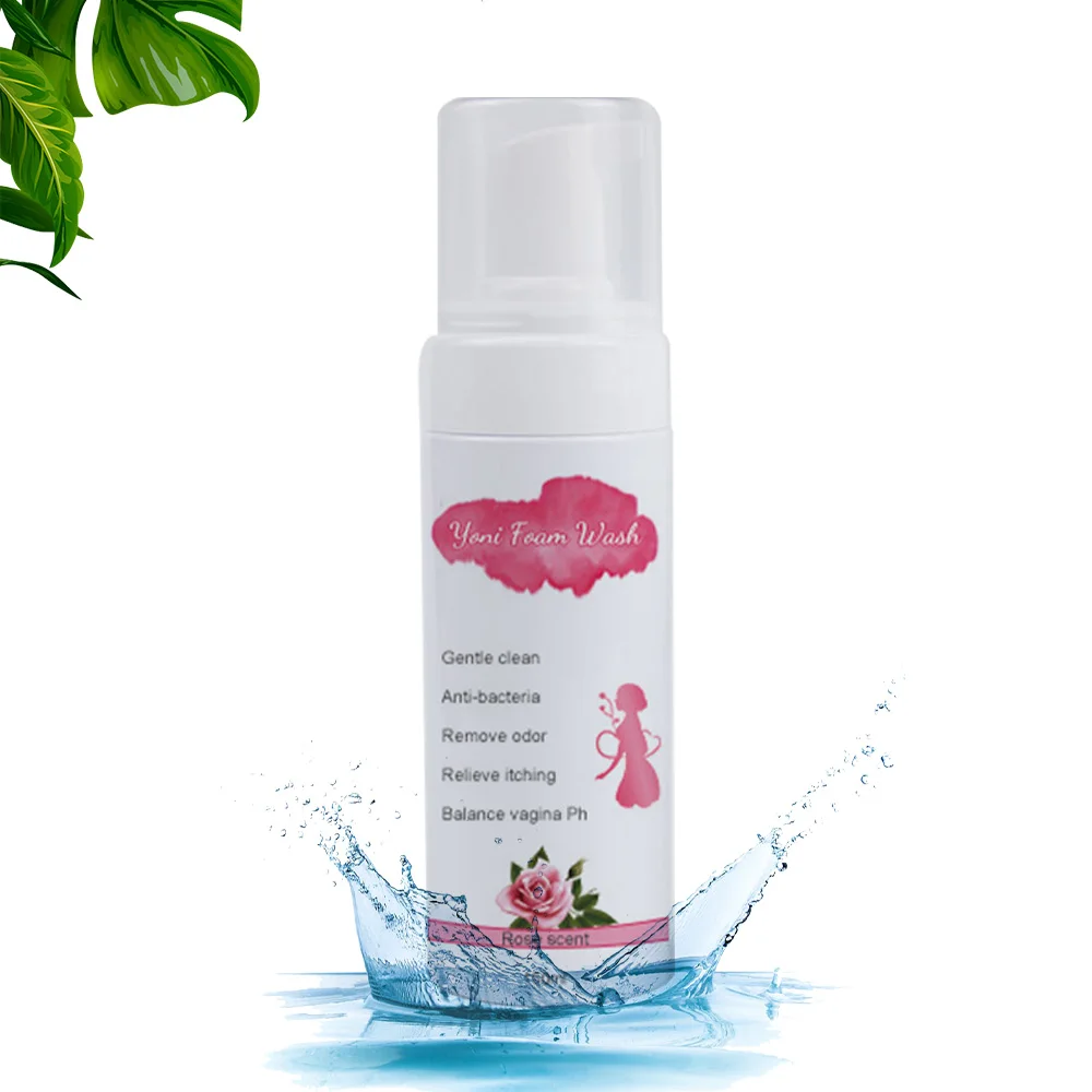 Organic herb private label intimate area feminine vaginal yoni foam wash