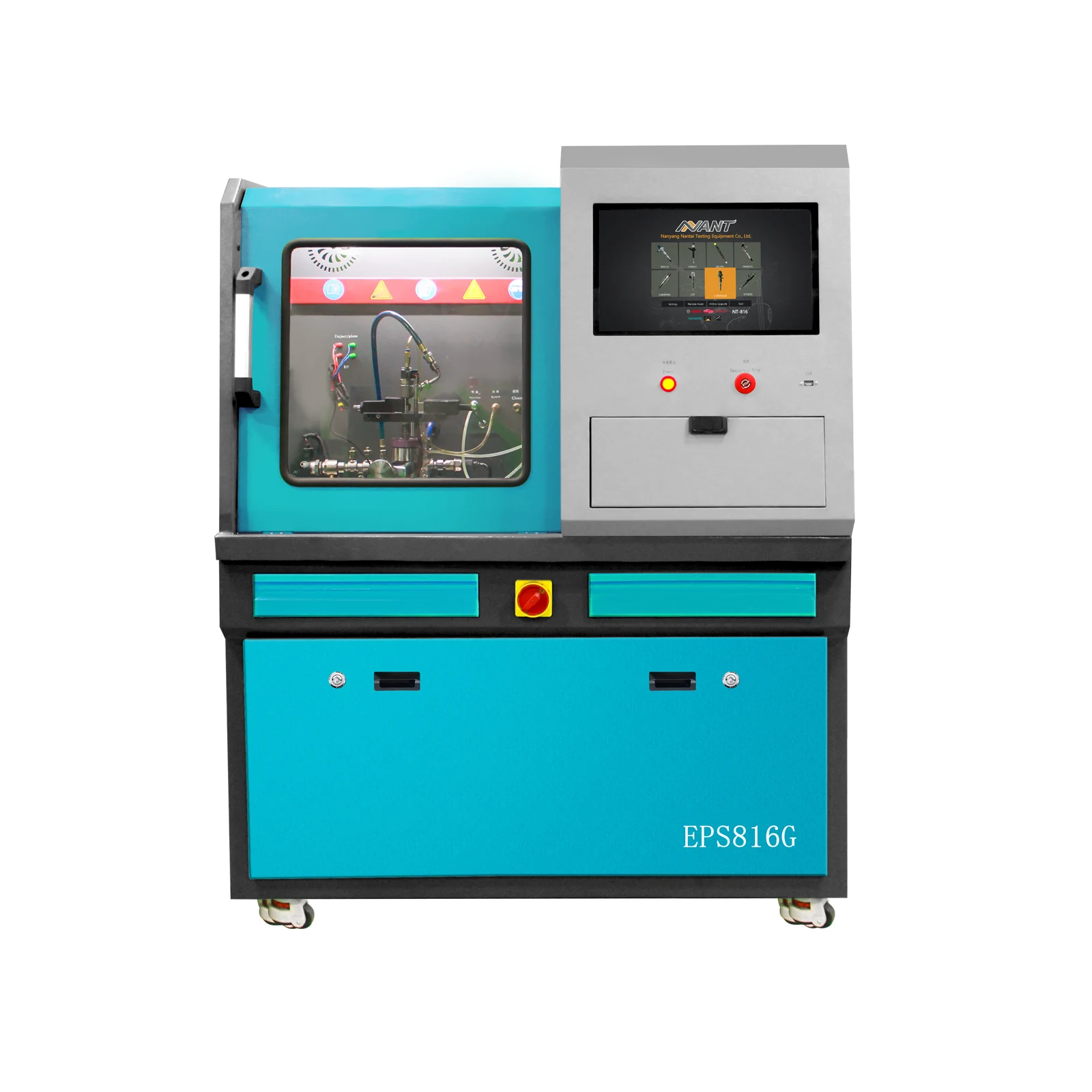 Upgrade NEW CRI EPS-816G common rail injector test bench with testing for common rail injector and piezo injector
