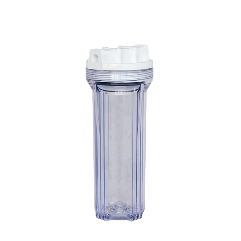 10 Inch transparent water filter housing