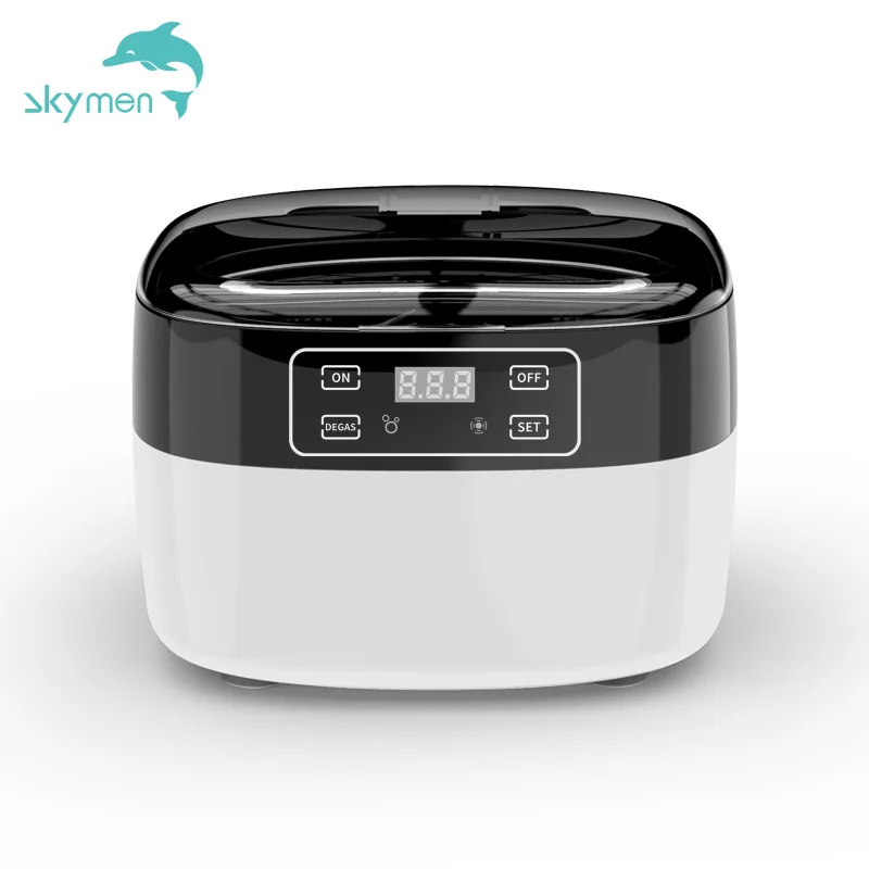 Household 750ml With degas Function Digital Timer 35w Ultrasonic Bath Cleaning 40KHz Fine Silver Gold Metal Jewelry Cleaners