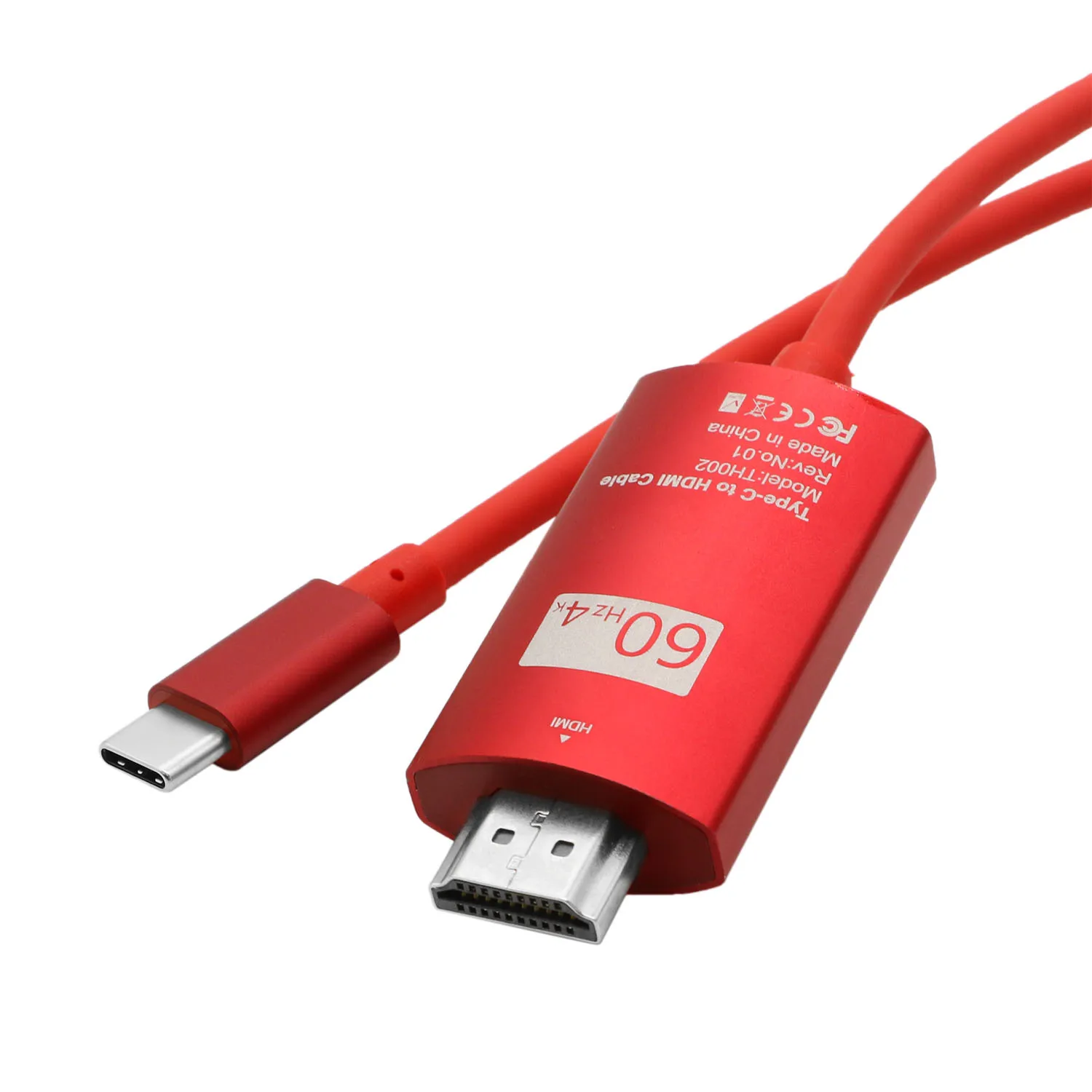 2021 Лидер продаж Type-C на HDMI адаптер кабель Поддержка 4k 60hz алюминиевый корпус для USB-C чехол телефона