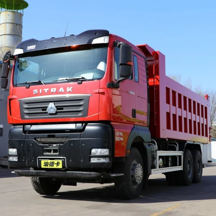 Высокомощный двигатель Sinotruk Sitrak большой самосвал 6*4 для дорожного строительства