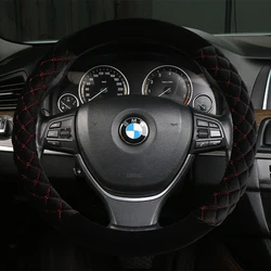 High quality car interior accessories factory universal new winter warm plush steering wheel cover