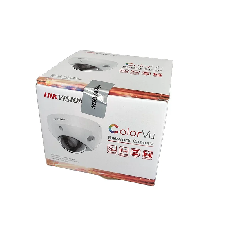 HIK DS-2CD2547G2-LS 4MP ColorVu Mini Dome Network Camera Pendant Mount Kit Indoor Use NVR Data Storage Stock Available