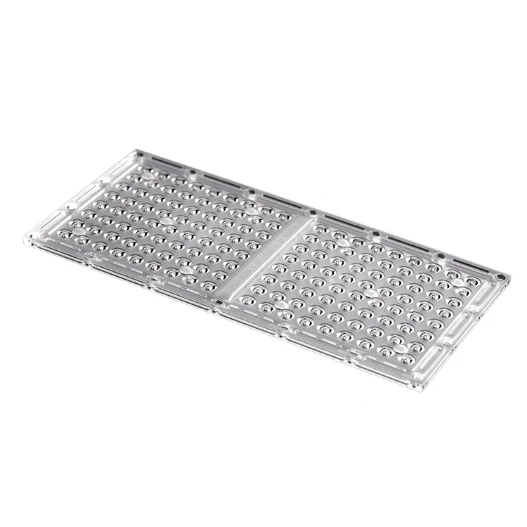  285x133mm 144in1 LED Lenses 3030 Parking Lot Light Lens TypeII Street