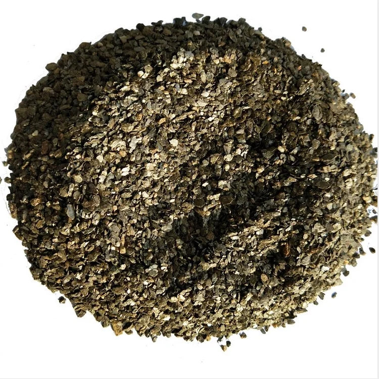 1.5-2.5mm Gold Vermiculite ore unexpanded