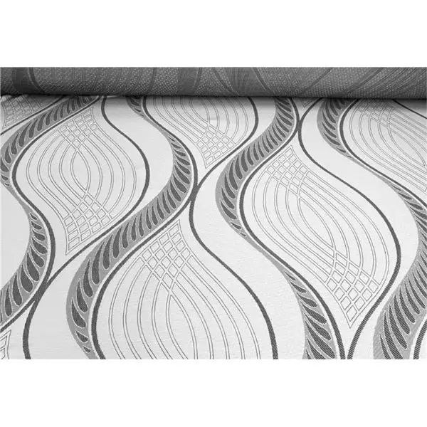 Knitting Jacquard 180 gsm 100% Polyester Mattress Knitted Ticking Fabric