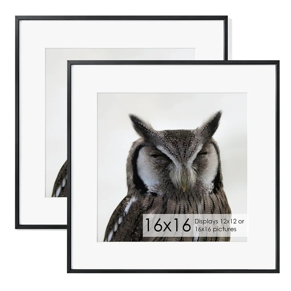 Aluminum alloy square thin narrow edge aluminum alloy picture frame picture frame wall hanging