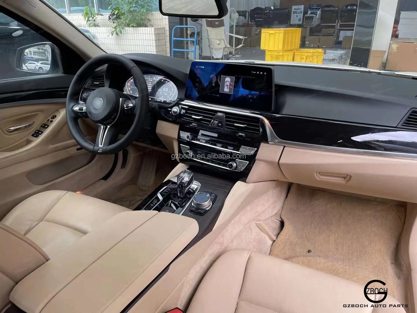 Автомобильный интерьер для BMW 5 серии F10 F18 с подтяжкой лица до G30 аксессуары салона автомобиля руль экран приборной панели