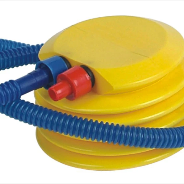 Best sell Double action ball pump with plastic ball needle dual action ball pump