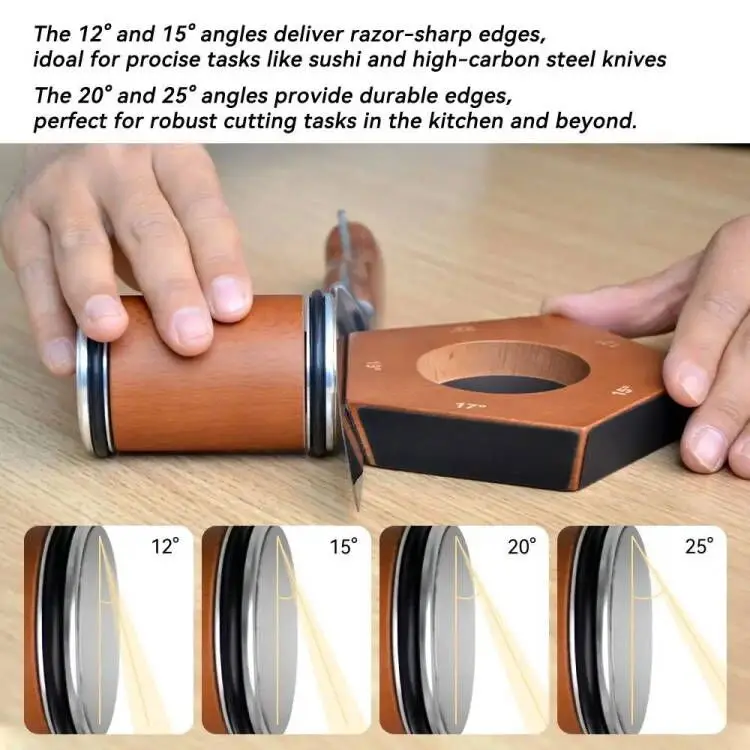 Multi-Angle Magnetic Diamond Rolling Knife Sharpener Knife Sharpener Kit Tumbler Knife Sharpener