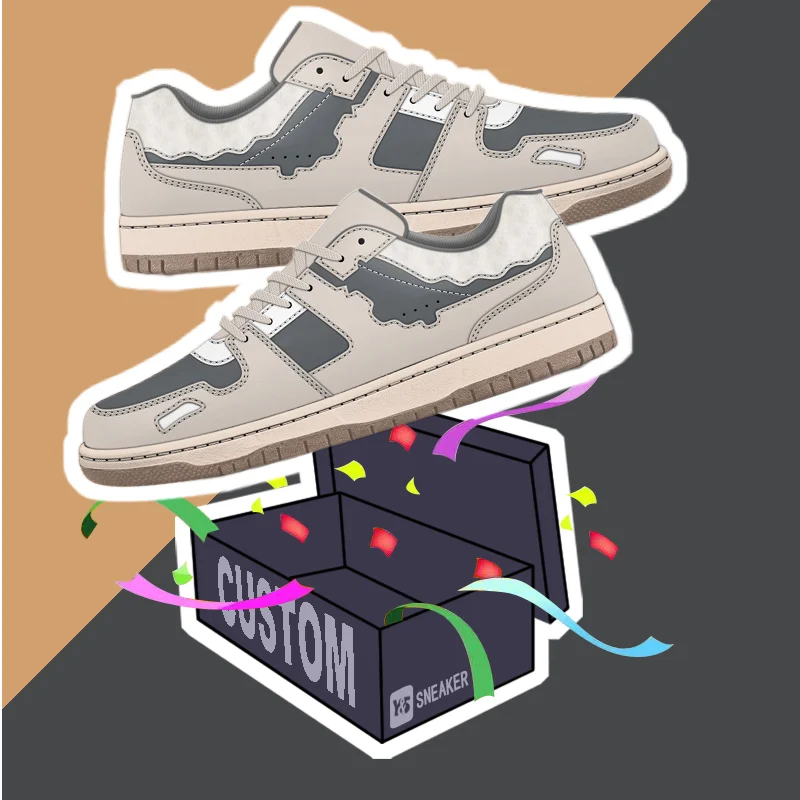 ladies New style athletic running chunky shoes soles printed shoes laces anti-slip ruber sloe custom skateboard shoes low price