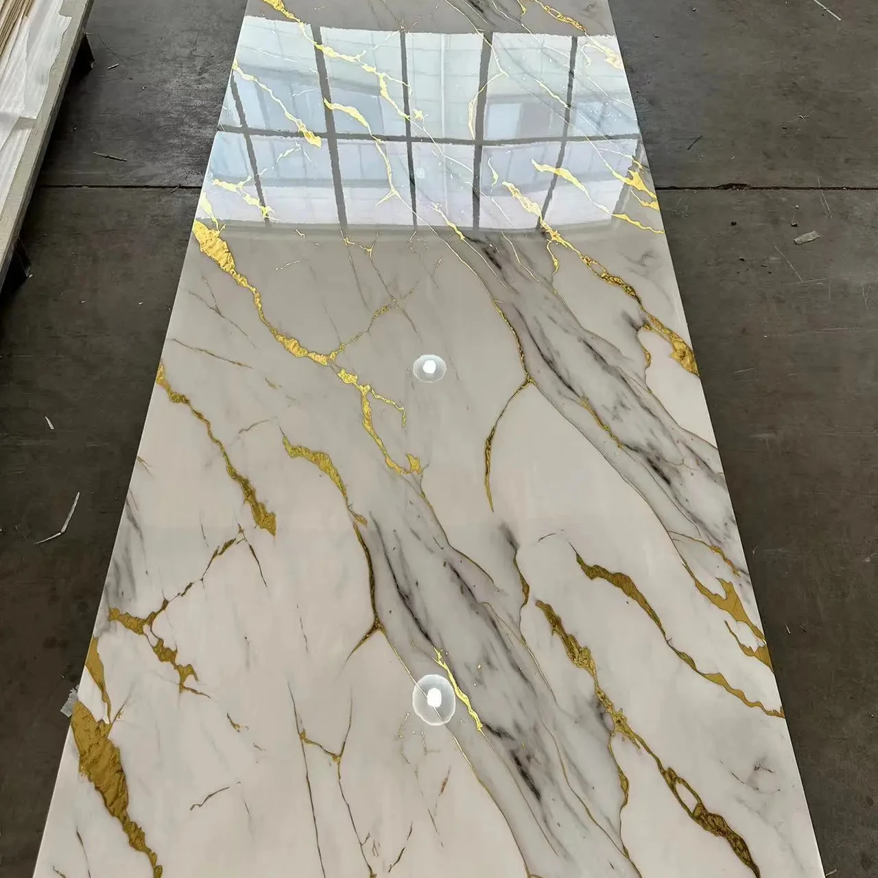 Bamboo charcoal fiber board wood veneer wall panel for home