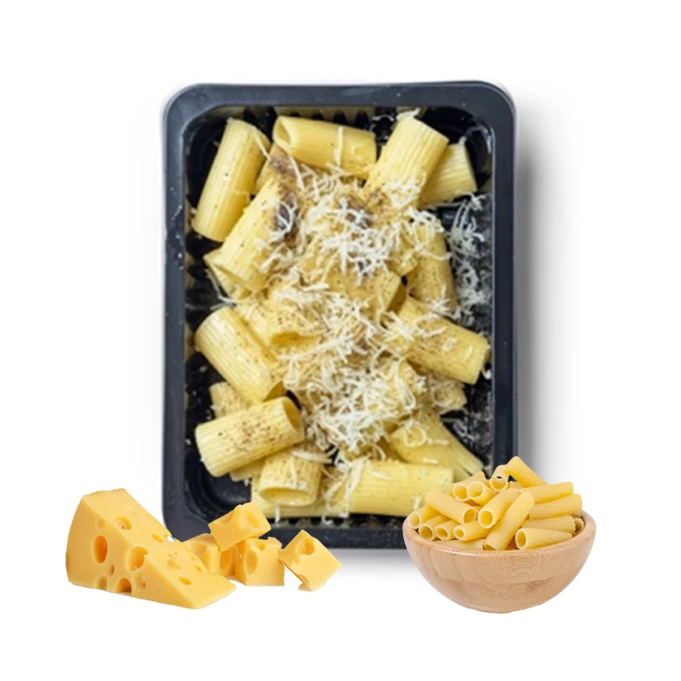 Frozen Ready Made Meal Pasta Macaroni with Pepper and Cheese Spaghetti Pasta Macaroni Privat Label Macaroni