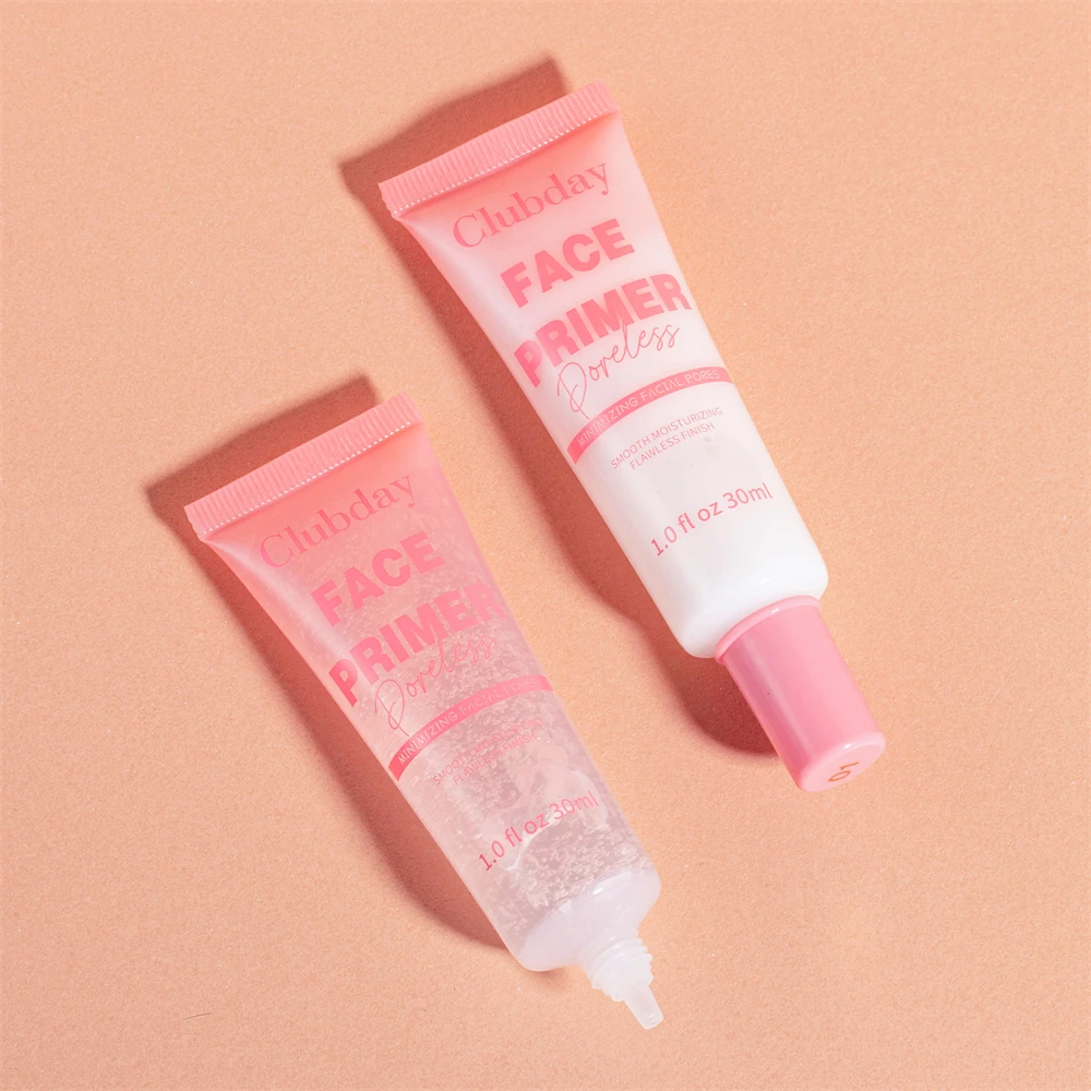 2-Color Natural Moisturizing Primer for Face Makeup Primer Gel for Eye Primer