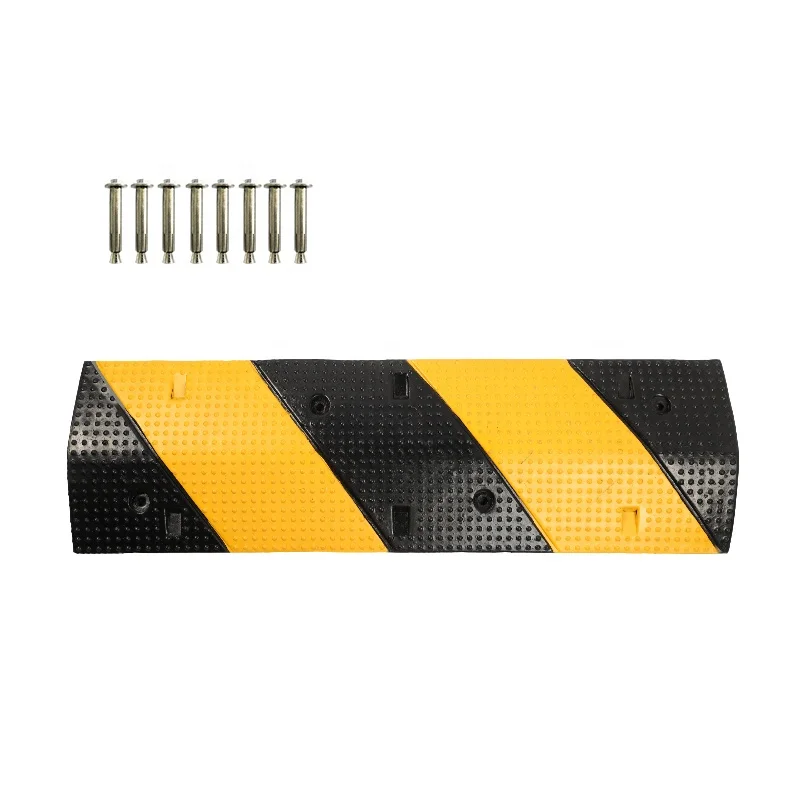 
New Low Price Driveway Integrated Rubber Speed Bump 