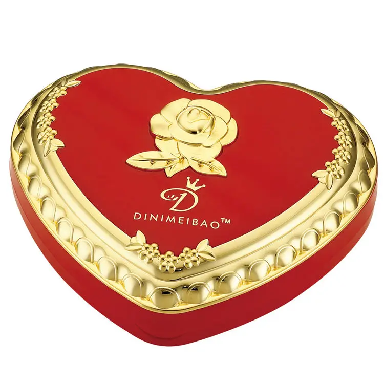 Fashionable Cheap Love Shape Storage Box Basic Cosmetics Makeup Kit