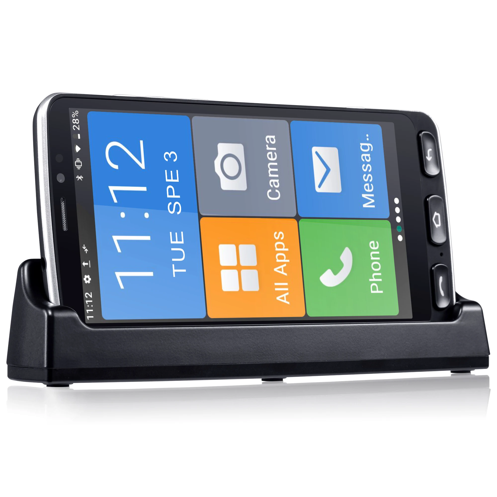 4G Cheap android phones smartphone 1+16G senior keypad telephone with SOS and GPS