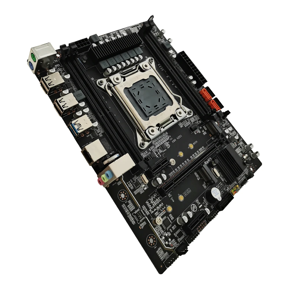Материнская плата X99V202 MATX LGA2011 V3 V4 DDR4 RAM с