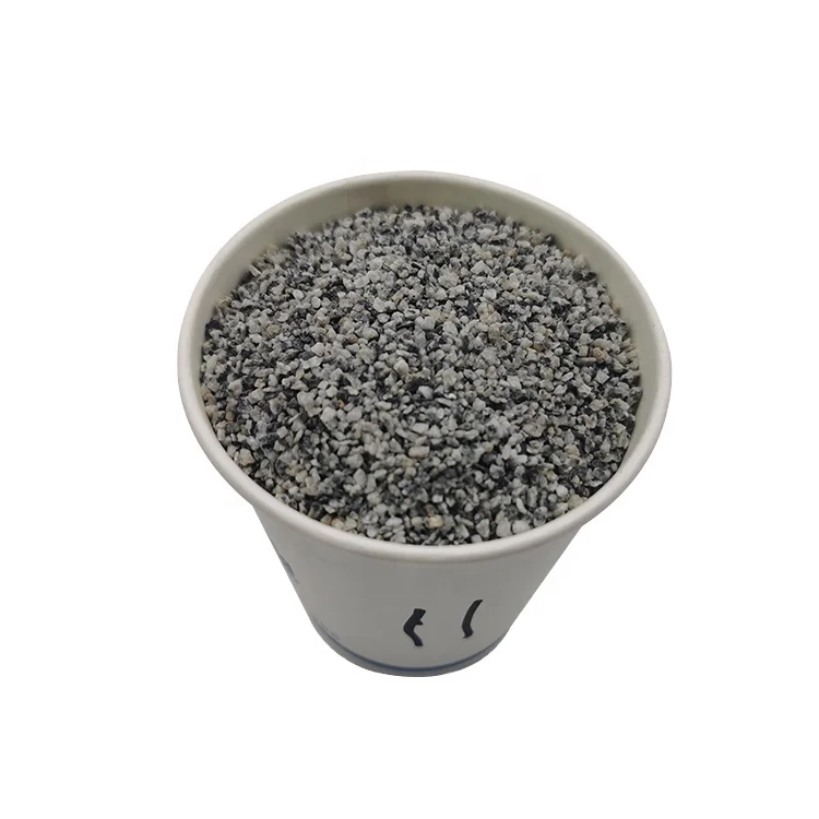 White Colored sand for a nice finish with black small dots in Yellow Tiles Construction Material SMC Mixture